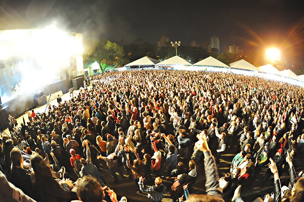 Show de Ultraje a Rigor teve 20 mil pessoas - Foto Bolly Vieira 2