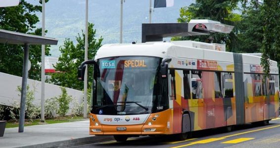 ônibus elêtrico