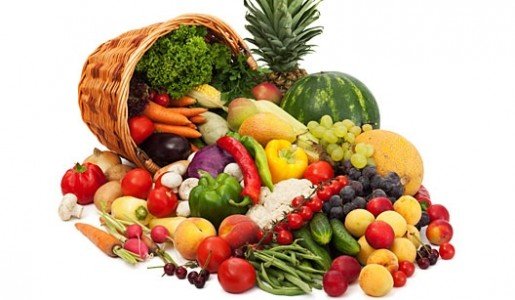 frutas e legumes porquinho-da-india
