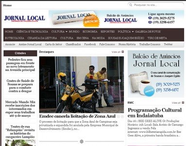Site tem uma audiência de 101.526 mil visitantes por dia