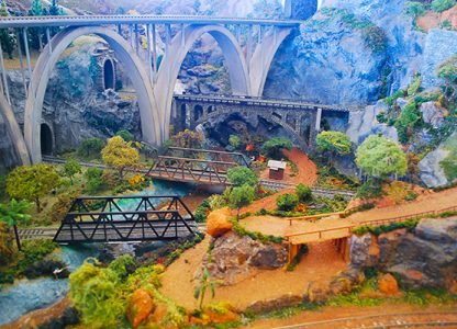 Paisagem em miniatura 