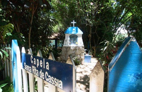 Capela de Santa Rita de Cássia, localizada na trilha de Joaquim Egídio 
