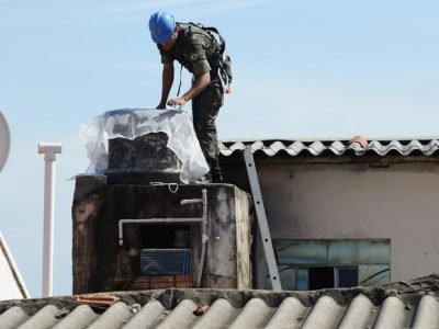 Exército também colabora em trabalhos de combate à dengue na cidade
