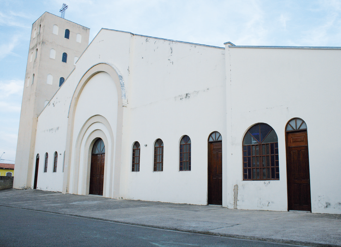 Localizada no Jardim Conceição, a igreja reúne fieis voluntários que organizam as festividades