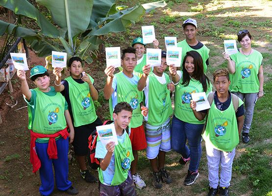 Programa trabalha a conscientização ambiental de crianças com idade à partir de 3 anos