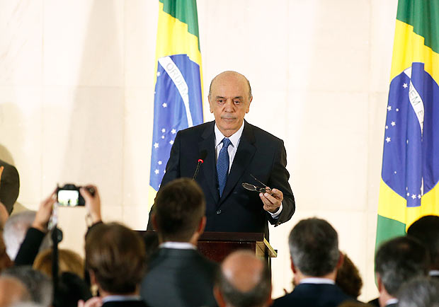 Em seu discurso de posse, o novo chanceler disse que uma das prioridades em curto prazo será a intensificação das relações com a Argentina