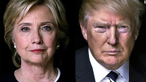 Hillary Clinton e Donald Trump