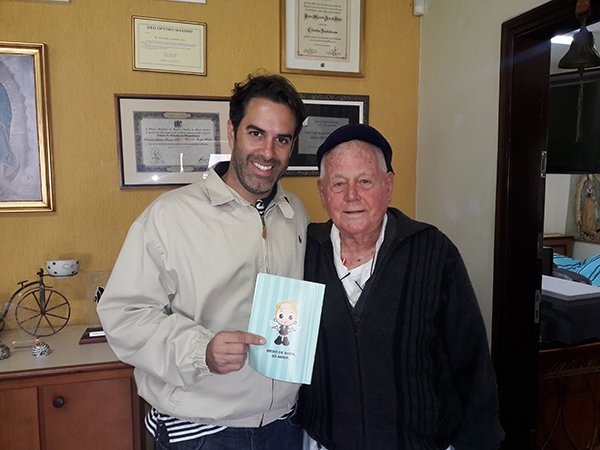 Nelson Hossri e Padre Haroldo