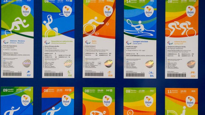 Ingressos para os Jogos Rio 2016