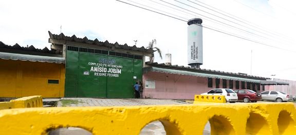 Brasília -  Portão principal do Complexo Penitenciário Anísio Jobim (Compaj), em Manaus (Marcelo Camargo/Agência Brasil)