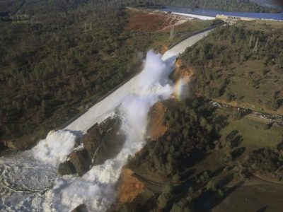 Risco de colapso em barragem 