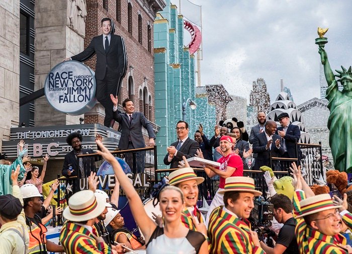 GO, Grand Opening, publicity, Race Through New York Starring Jimmy Fallon, JFAL, JF, RTNYSJF, Project 727, Virtual Line™, Attraction, Rides, New York, NY, Universal Studios Florida, USF, Universal Orlando Resort, UOR, UO
