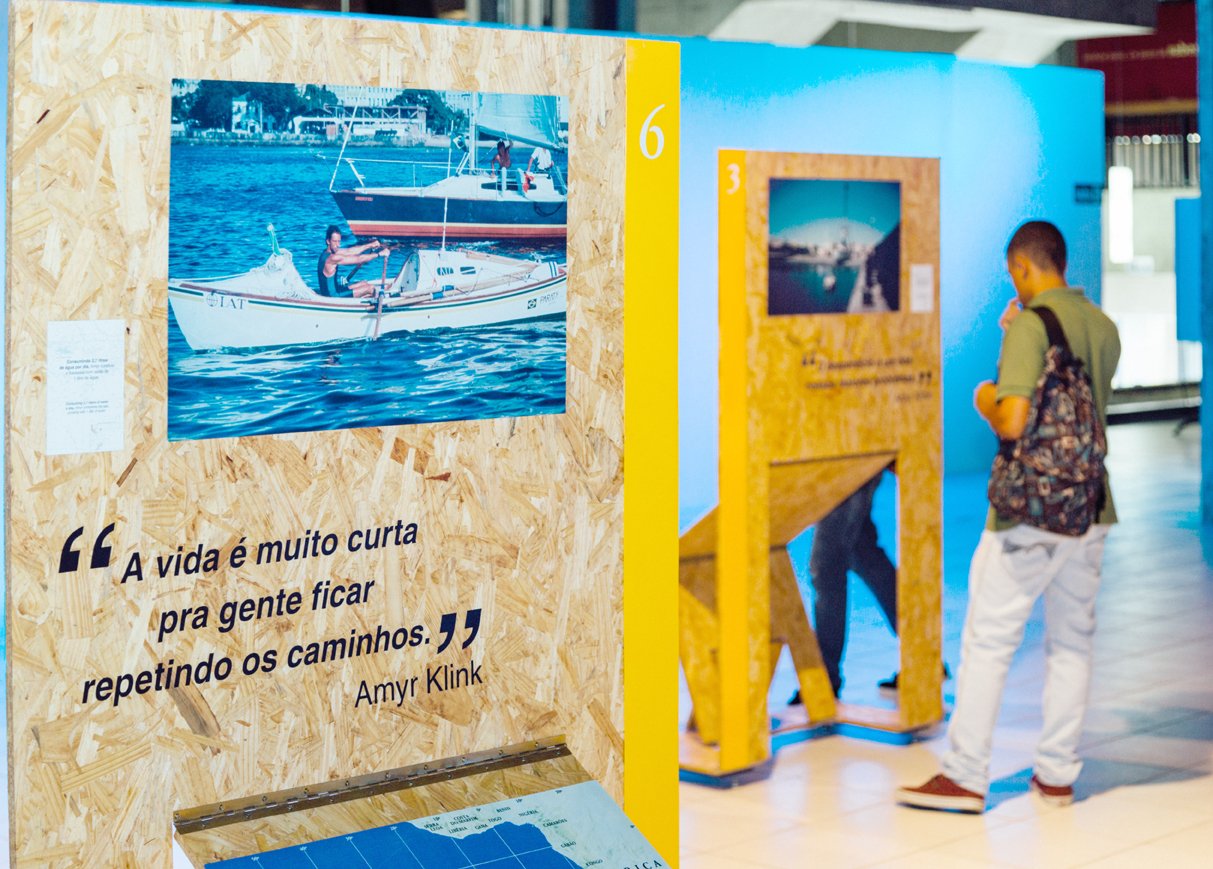 exposição Amyr Klink