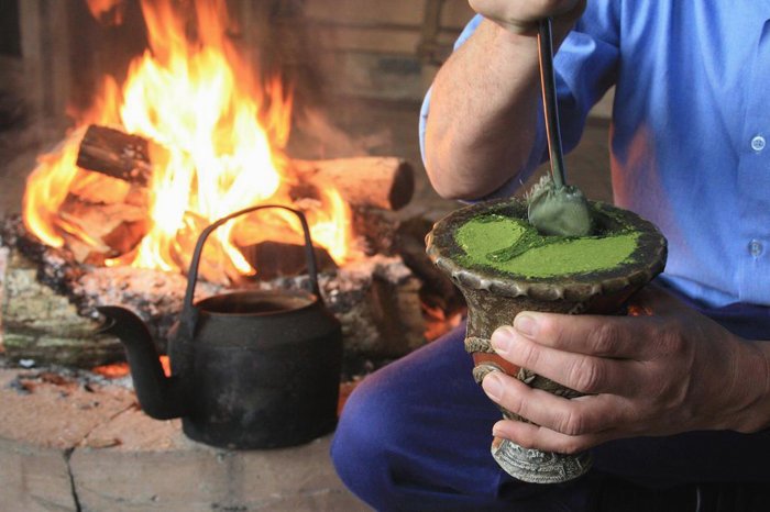 Chimarrão: bebida típica da região sul