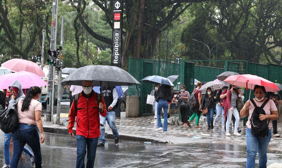 Chuva em São Paulo
